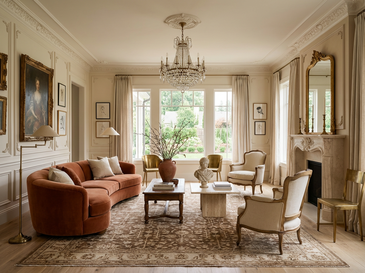 Parisian Chic living-room